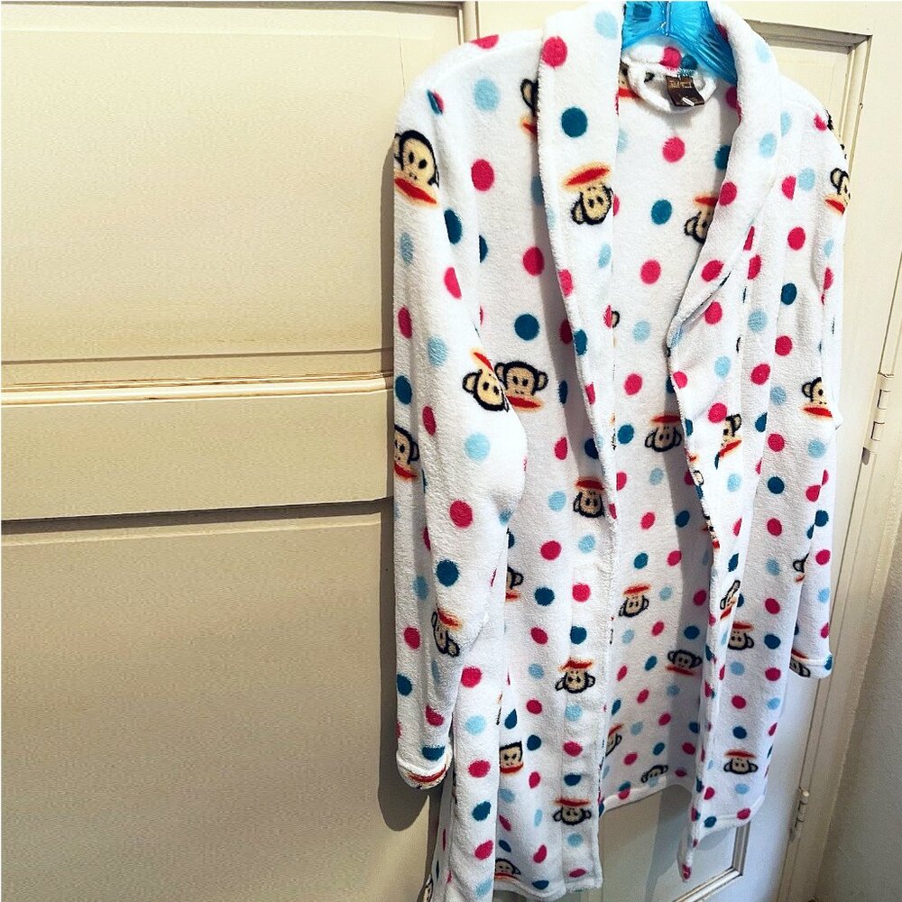 WOMEN'S PAUL FRANK ROBE JULIUS THE MONKEY WOMENS SIZE SMALL SLEEPWEAR LOUNGE PJ